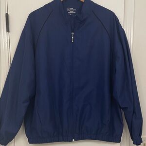 PGA Tour Men's Navy Windbreaker